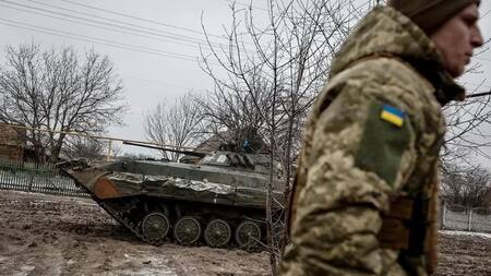 Guerra en Ucrania, soldados. Foto: REUTERS