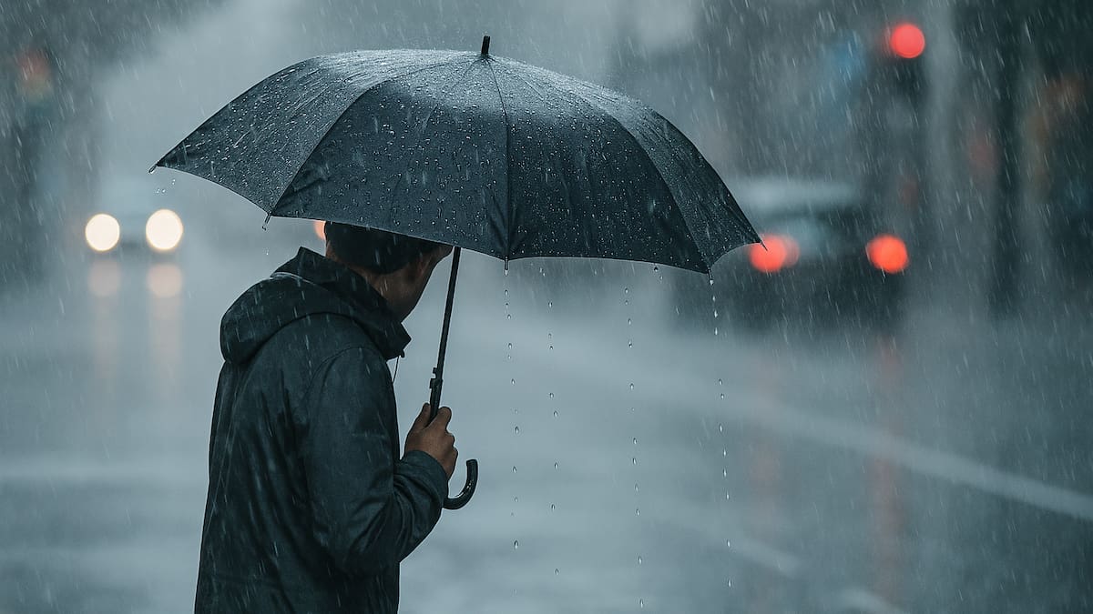 A preparar el paraguas: se confirmó a qué hora llueve este martes 14 de abril