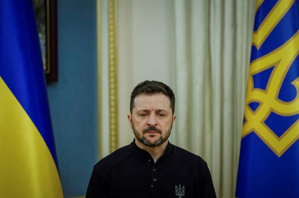 Volodímir Zelenski, presidente de Ucrania. Foto: Reuters (Alina Smutko)