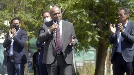 Juan Manzur encabezó un acto en Escobar y habló de las negociaciones con el FMI, NA