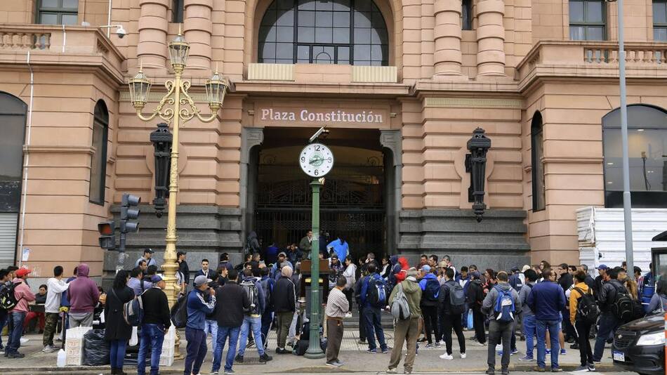 Paro de trenes, Agencia NA