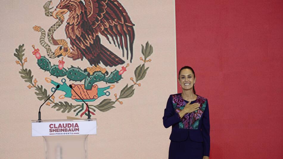 Claudia Sheinbaum, flamante presidenta de México. Foto: EFE