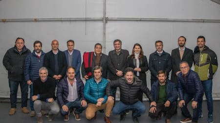 Intendentas de la Primera Sección en Moreno. Foto: Twitter @marielfmoreno1.