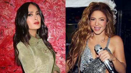 El regalo especial que le envió Shakira a Salma Hayek: "¡Vivan las latinas!"