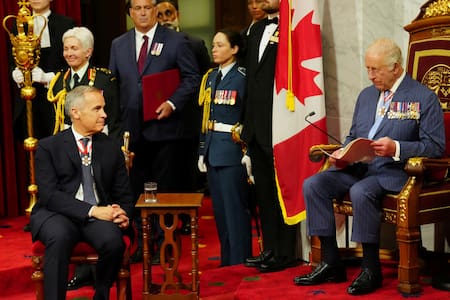 Visita del Rey Carlos III de Reino Unido a Canadá. Foto: REUTERS.