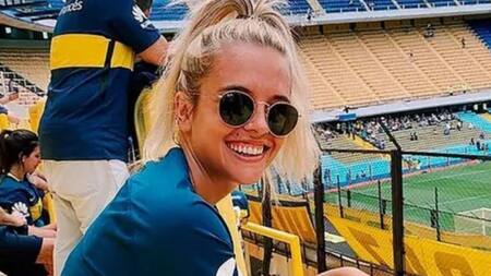 Sol Rinaldi, la actual pareja Eduardo “Toto” Salvio, foto NA