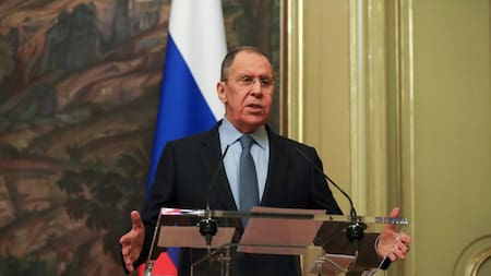 Ministro de Exteriores de Rusia, Serguéi Lavrov. Foto: NA.