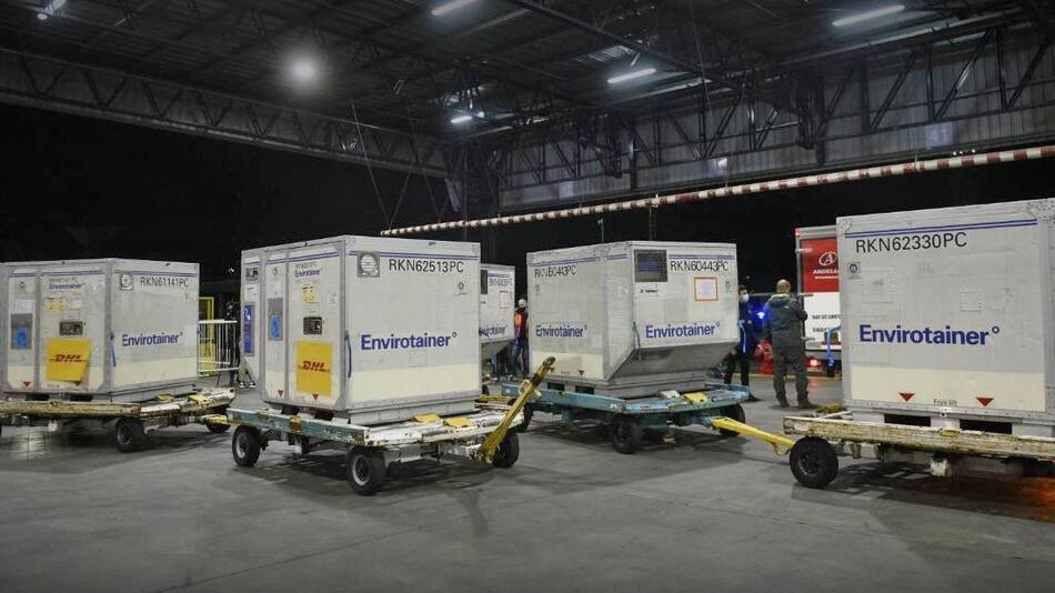 Coronavirus, Argentina, pandemia, cargamentyo de vacunas, NA
