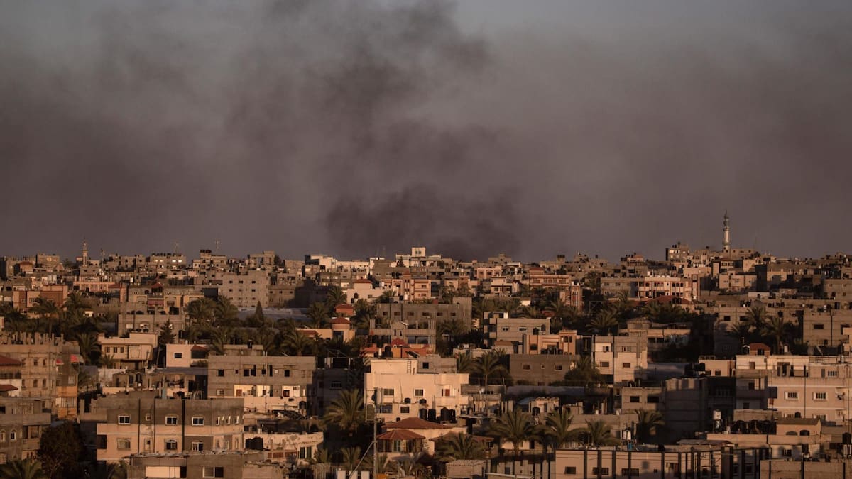 Rafah; frontera entre Israel y Egipto. Foto: EFE.