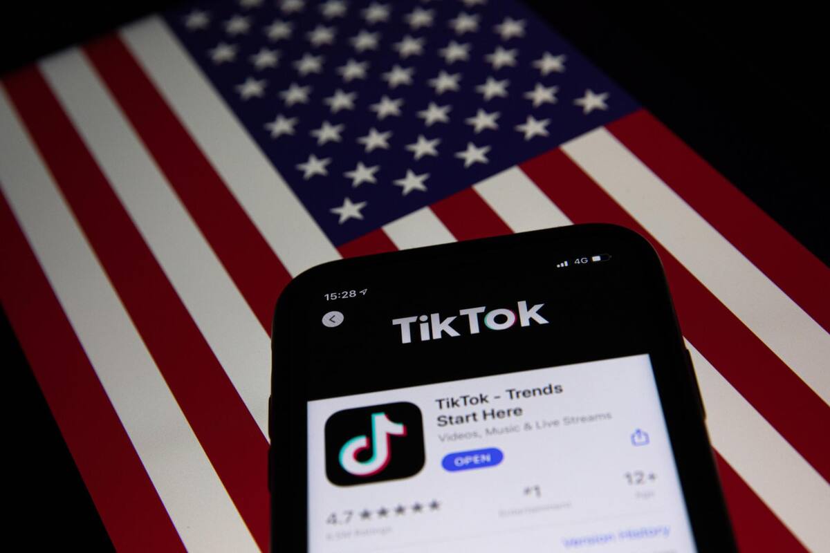 TikTok, red social. Foto: EFE