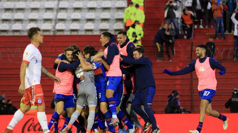Festejo de Tigre, fútbol argentino, NA