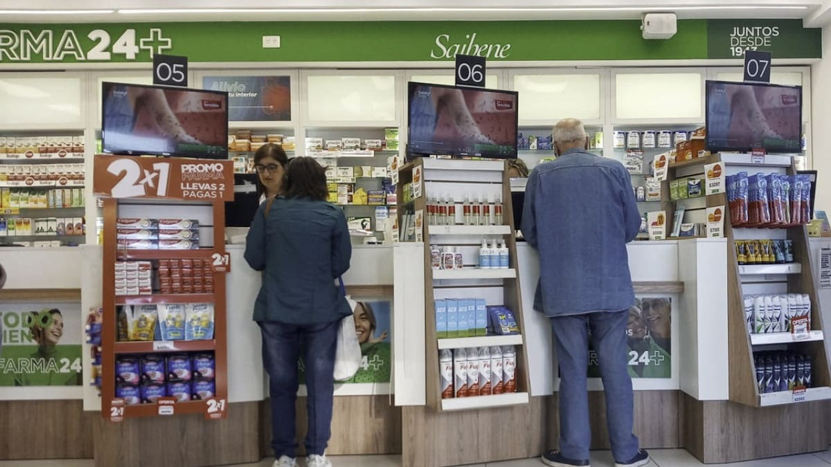 Anuncian un 30% de descuento en farmacias durante todo 2026. Foto: NA (Marcelo Capece).