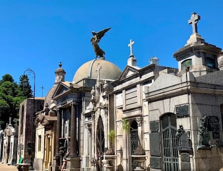 Cementerio de la Recoleta. Foto: NA