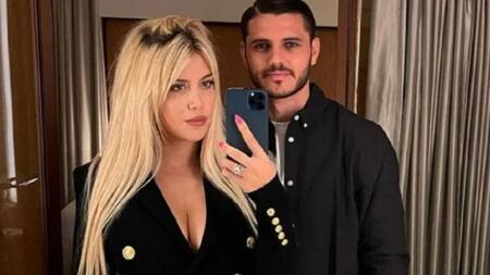Wanda Nara y Mauro Icardi. Foto: NA.