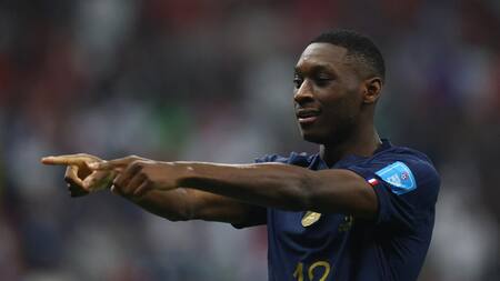 Randal Kolo Muani; Selección de Francia. Foto: Reuters.