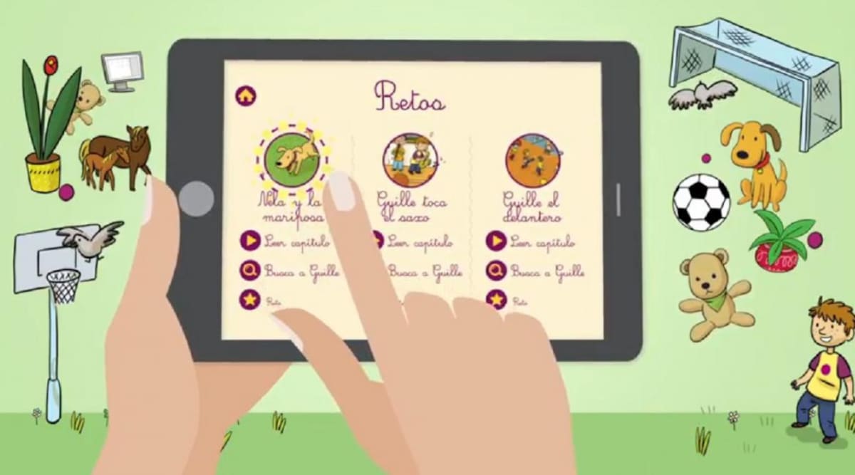 Busca a Guille, aplicación digital con consejos para niños con asma