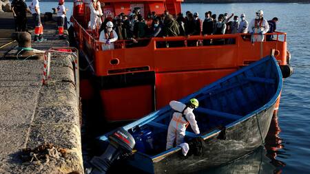 Migrantes en España. Foto: Reuters.