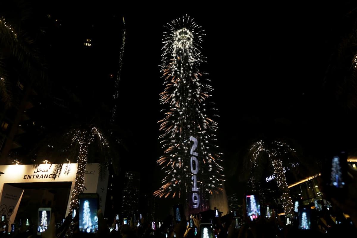 Festejos año nuevo - 2019 Foto Reuters