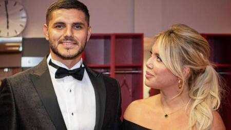 Mauro y Wanda. Foto: Instagram/mauroicardi