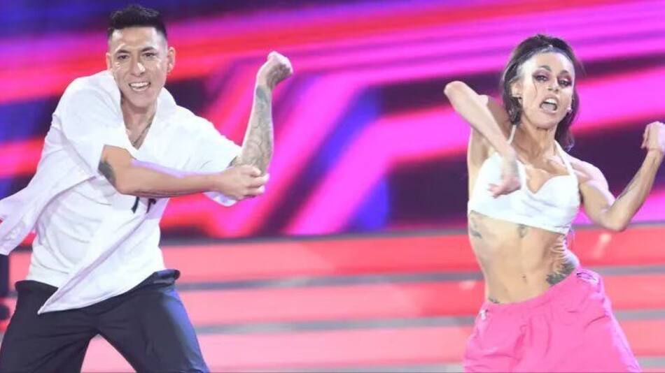 Brian Sarmiento en el Bailando 2023. Foto: Twitter