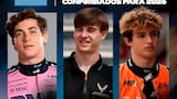 Franco Colapinto, Nicolás Varrone y Mattia Colnaghi: los tres argentinos que correrán en F1, F2 y F3 durante 2026