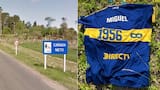 A 171 kilómetros de La Bombonera y con menos de 500 habitantes: cómo es Cañada Nieto, el pueblo rural donde cayó la camiseta homenaje a Russo