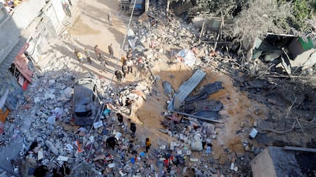 Ofensiva de Israel en Rafah. Foto: REUTERS.