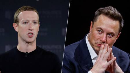 Mark Zuckerberg vs Elon Musk. Fuente: Twitter.