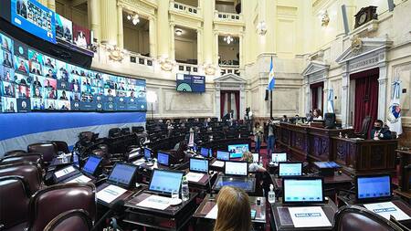 Senado de la Nación, Congreso, Foto NA
