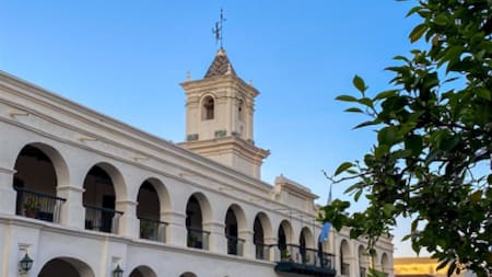 Cabildo de Salta. Foto Twitter @GobCiudadSalta.