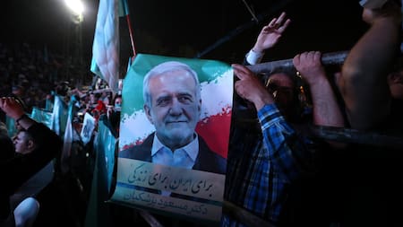 Masud Pezeshkian, nuevo presidente de Irán. Foto: EFE.