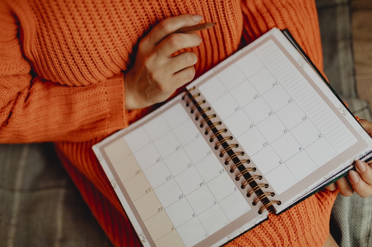 Calendario; feriado. Foto: Freepik.