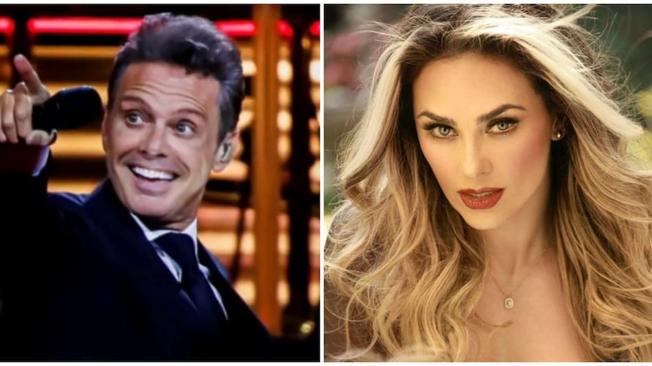 Luis Miguel y Aracely Arámbula. Foto: Reuters - Instagram.