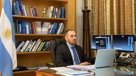 El ministro de Economía, Martín Guzmán, NA