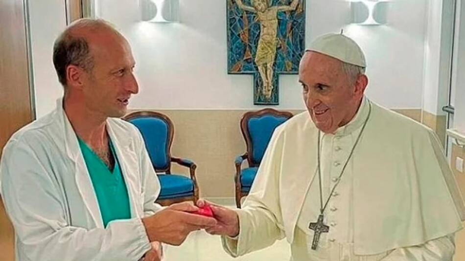 Sergio Alfieri, médico personal del papa Francisco. Foto: NA.