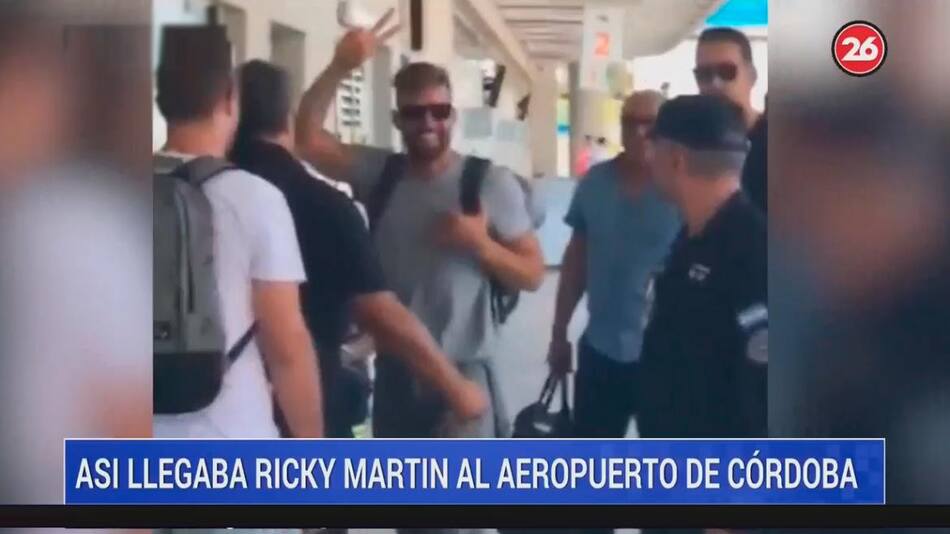 Ricky Martin en Córdoba, Canal 26