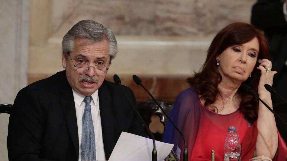 Alberto Fernández y Cristina Fernández de Kirchner