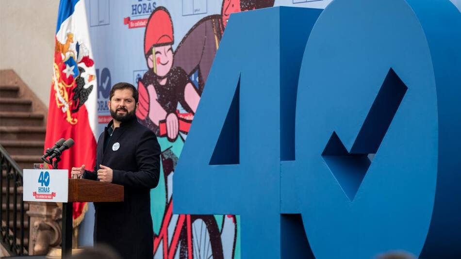 Boric, reducción de jornada laboral_NA