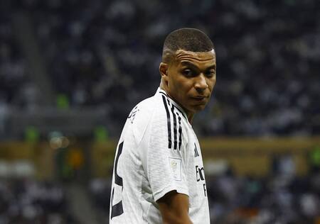 Kylian Mbappé fue el autor del primer gol. Foto: Reuters.