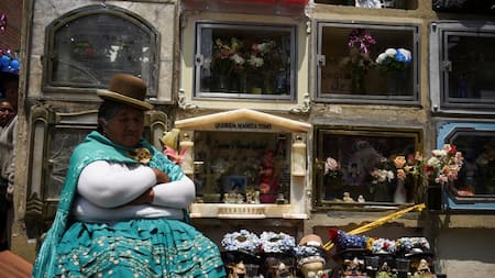 Ñatitas milagrosas en Bolivia. Foto: Reuters.