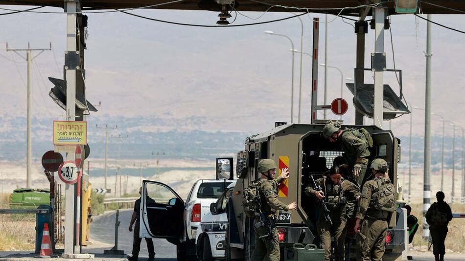 Frontera entre Israel y Jordania. Foto: Reuters.
