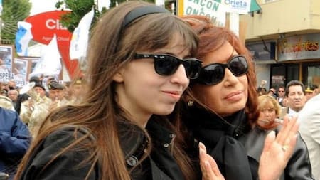 Florencia Kirchner y Cristina Kirchner