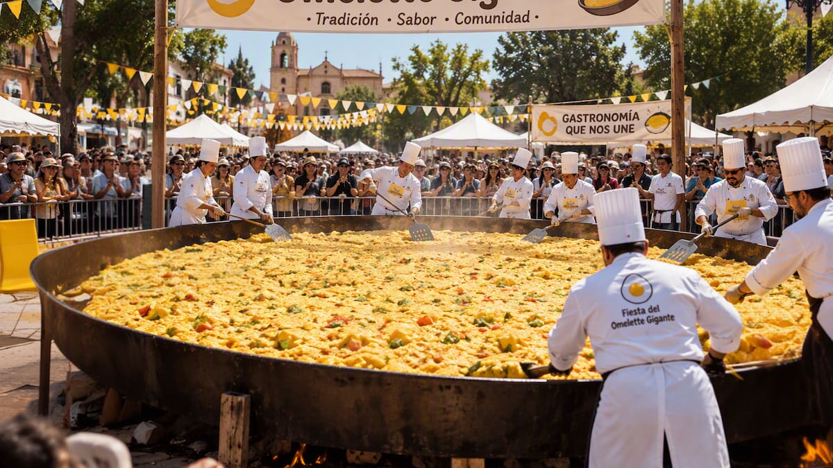 Fiesta del Omelette Gigante