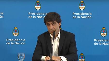 Hernán Lanza, ministro de Hacienda, Casa Rosada, YouTube