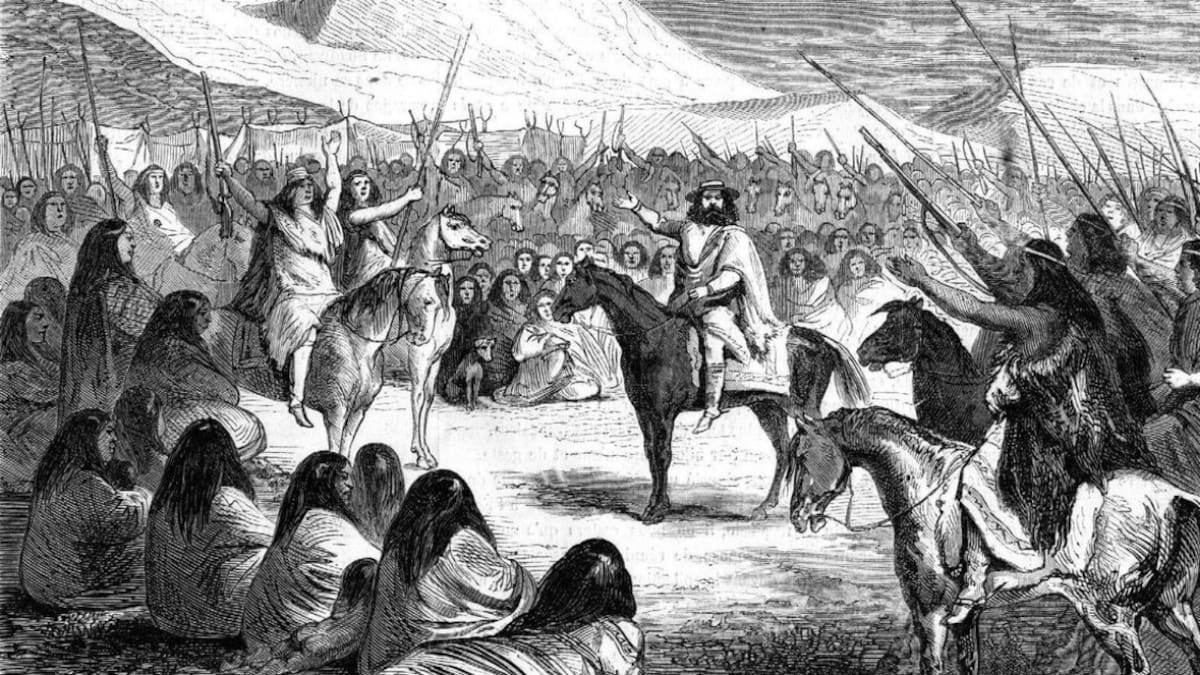 Tounens tenía una fuerte influencia sobre los mapuches de la zona