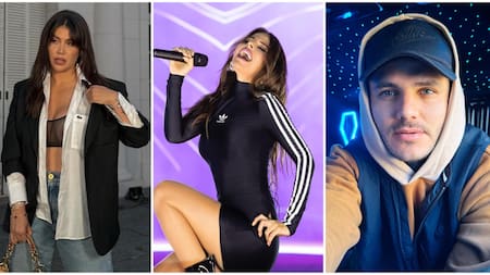 Wanda Nara, Simge Sagin y Mauro Icardi. Fotos: Instagram/wanda_nara - simgesagin - mauroicardi.