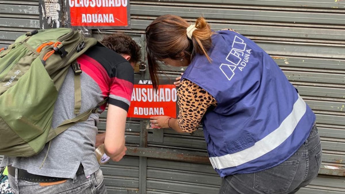 Operativo Aduana. Foto: prensa AFIP