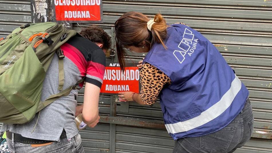 Operativo Aduana. Foto: prensa AFIP
