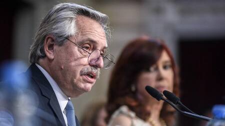 Alberto Fernández y Cristina Fernández de Kirchner, sesiones ordinarias 2021, NA