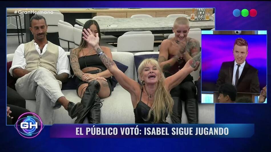 Licha se va de la casa de Gran Hermano. Foto: captura.